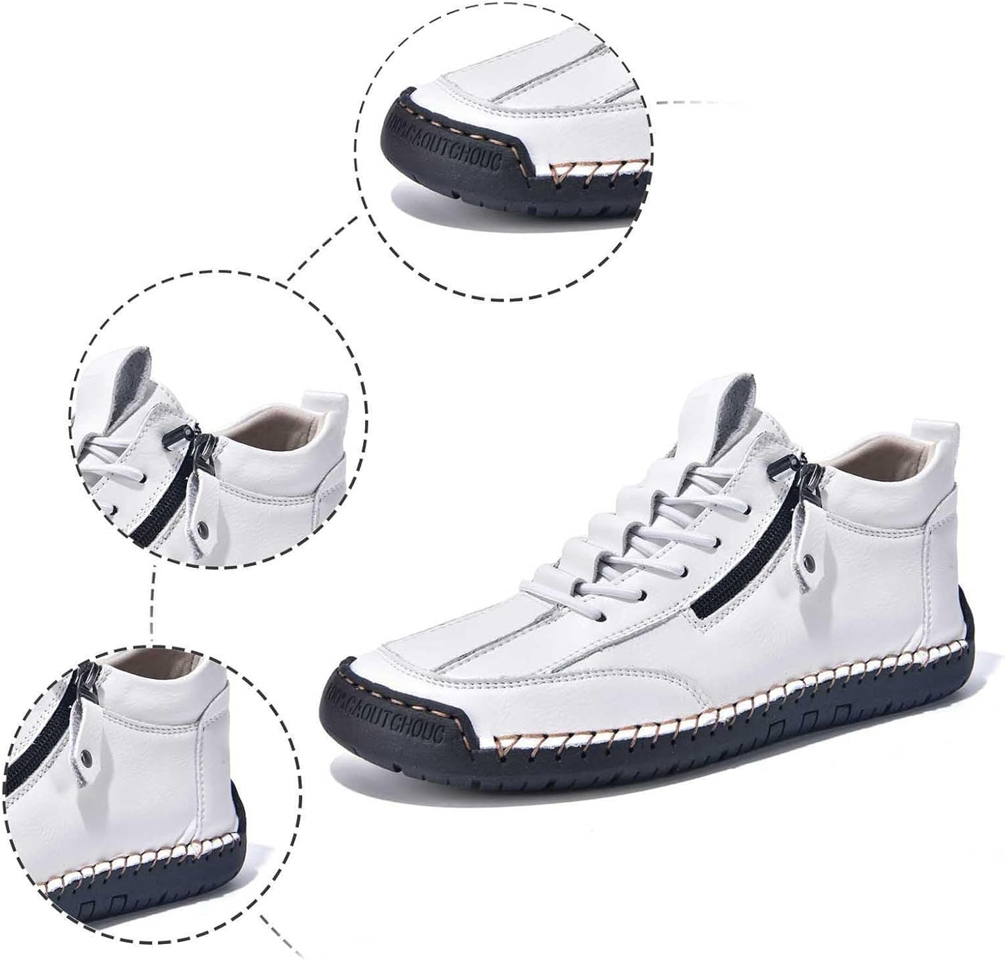 Leder Mid-Top Sneakerboots – Andreas Oktoberfest 2026