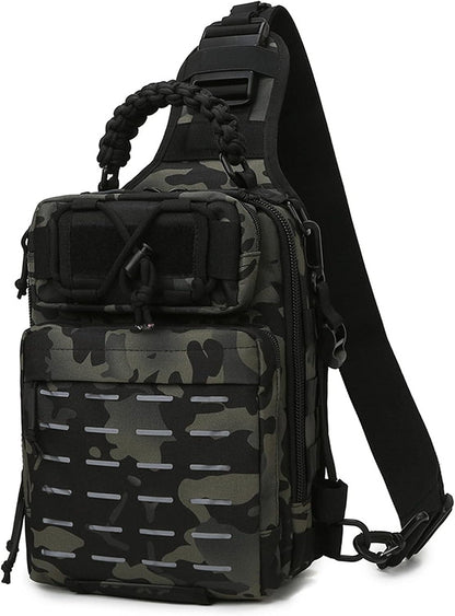 Angel Sling Tasche mit Multi-Taschen für die Angelgeräteaufbewahrung – Arvion