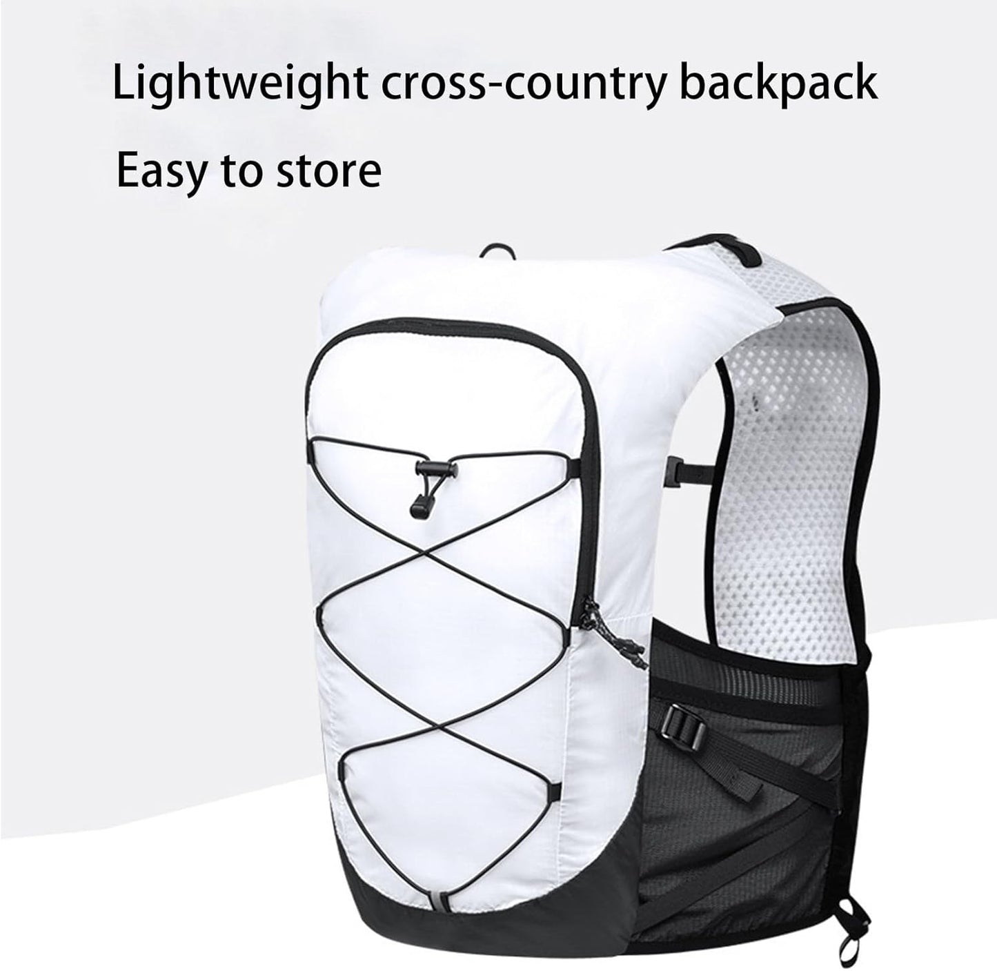 Laufweste Rucksack – Leichter Hydration Pack für Trails und Radfahren – Alvory