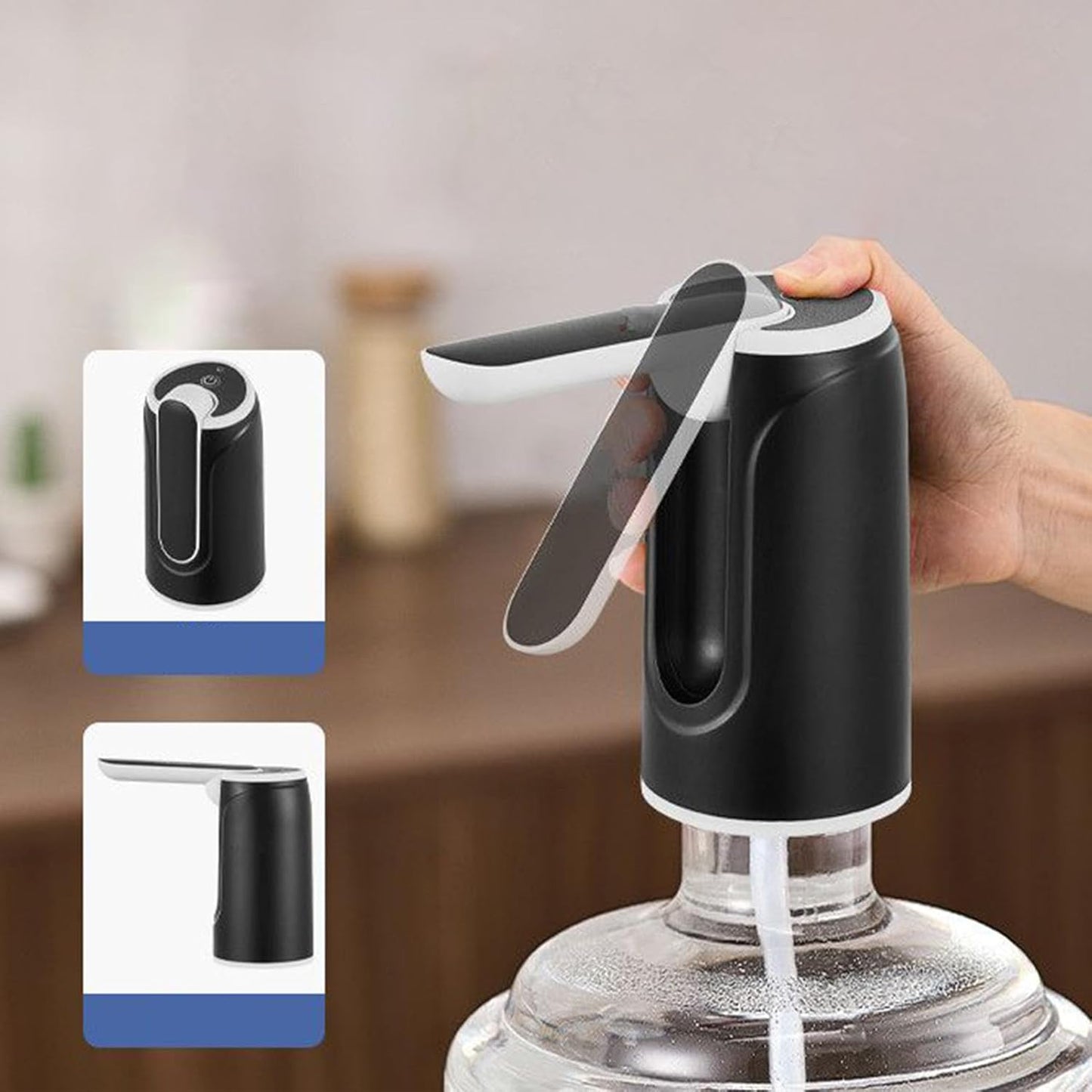 Tragbarer USB-aufladbarer Wasserspender – Hydravo (1+1 GRATIS)
