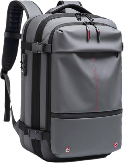Luftstaubsauger-Rucksack – Erweiterbarer 60L wasserdichter Reisetasche mit Laptopfach – Trivora