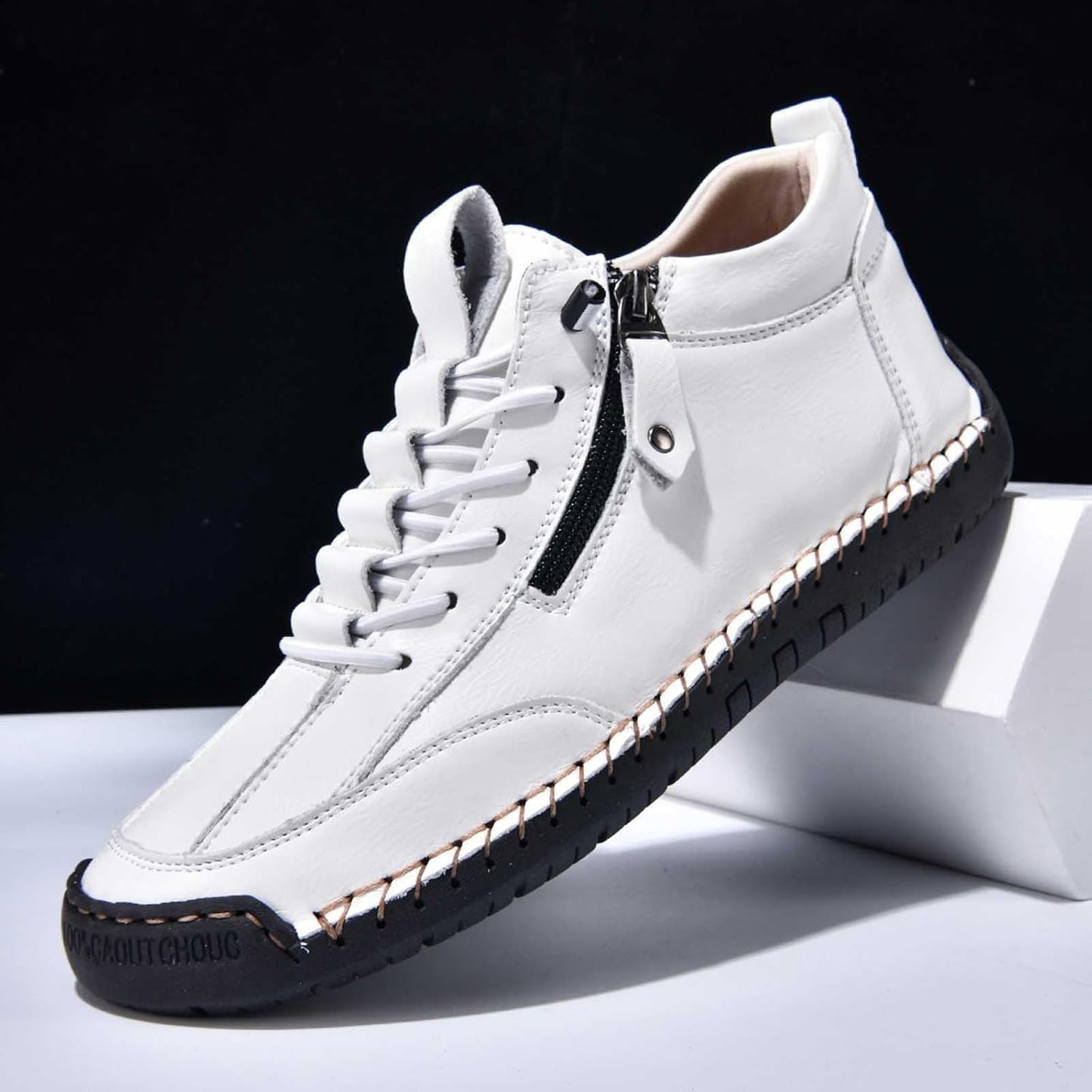 Leder Mid-Top Sneakerboots – Andreas Oktoberfest 2026