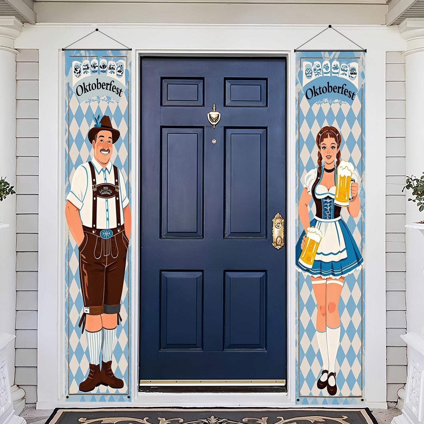 Oktoberfest Banner Set Polyester – WiesnWillkommen Oktoberfest 2026