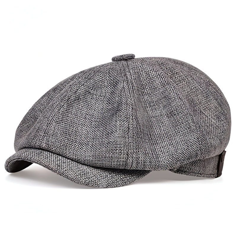 Herbstliche Retro-Herrenkappe – Alfie