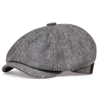 Herbstliche Retro-Herrenkappe – Alfie