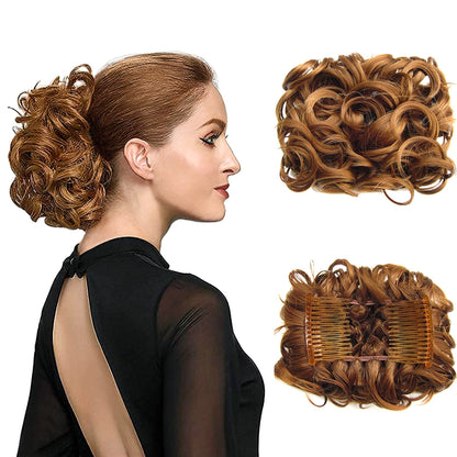 Krullende Knot Hairextension – FluffyFix