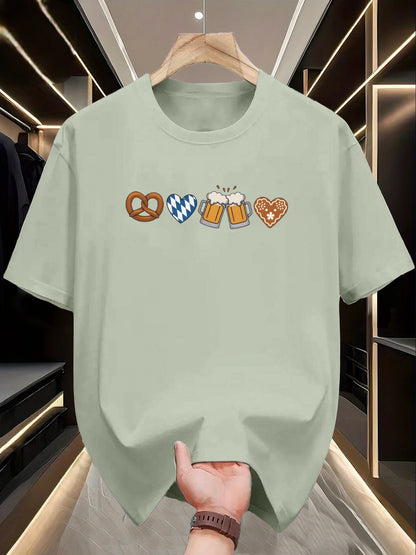 Herren Grafik T-Shirt aus 100% Baumwolle – Franz Oktoberfest 2026