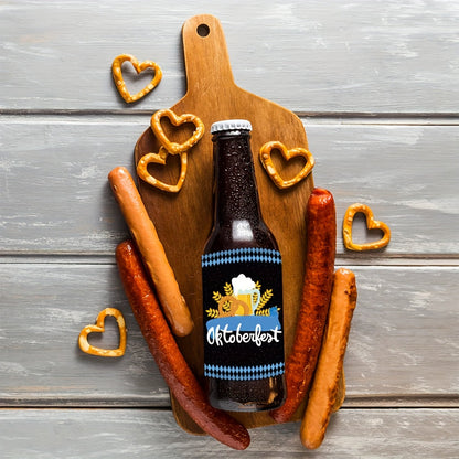 Oktoberfest Flaschenetiketten 3 Sets (je 24 Stück) – BierLabelSet Oktoberfest 2026