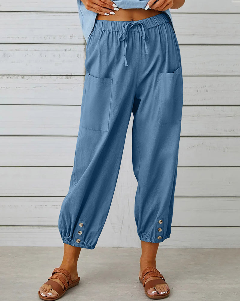 Hoch Taillierte Damenhose – Olivia Herbstedition