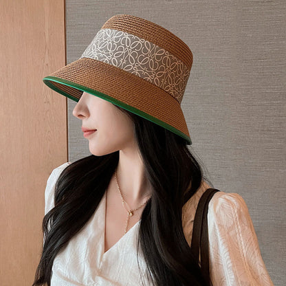 Eleganter Damen-Sommerhut mit Schleifendetail – RibbonShade