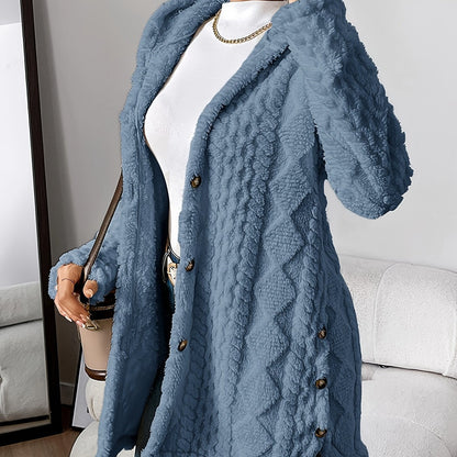 Weiches Langes Damenhoodie – Marit