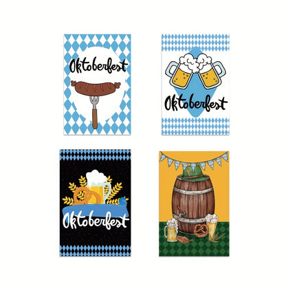 Oktoberfest Flaschenetiketten 3 Sets (je 24 Stück) – BierLabelSet Oktoberfest 2026