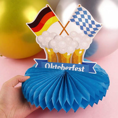 Waben-Tischdeko im 3er-Set – FestFreude Oktoberfest 2026