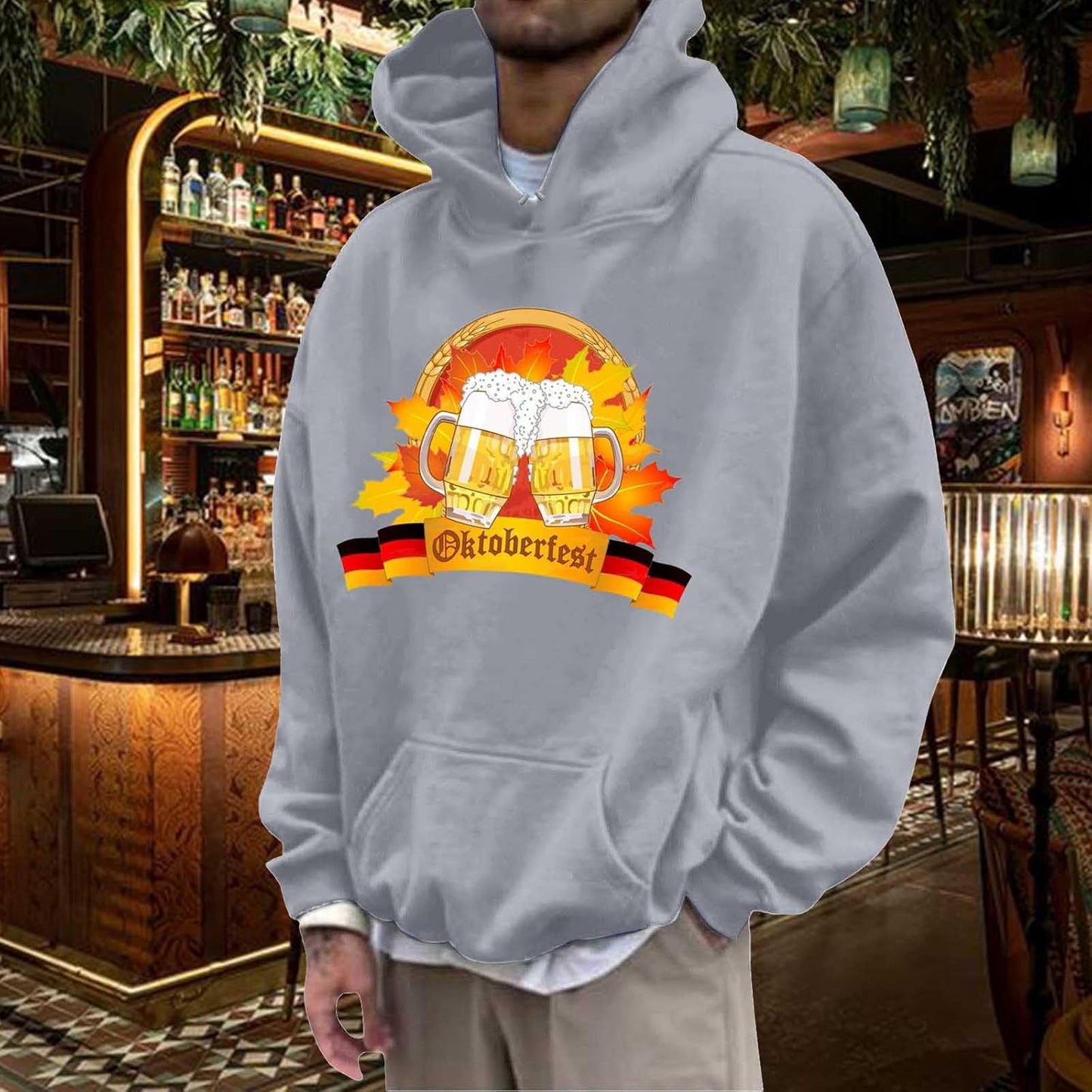Herren Loose Fit Hoodie – Florian Oktoberfest 2026