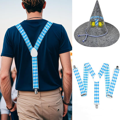 Trachten-Set mit Hut & Hosenträger – WiesnHeld Oktoberfest 2026