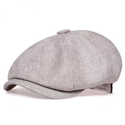 Herbstliche Retro-Herrenkappe – Alfie