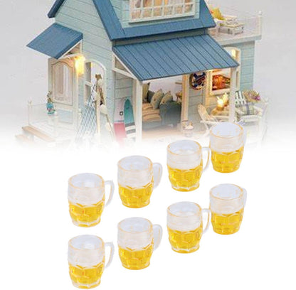 Mini Bierkrüge (12er-Set, Harz) – DekoProst Oktoberfest 2026