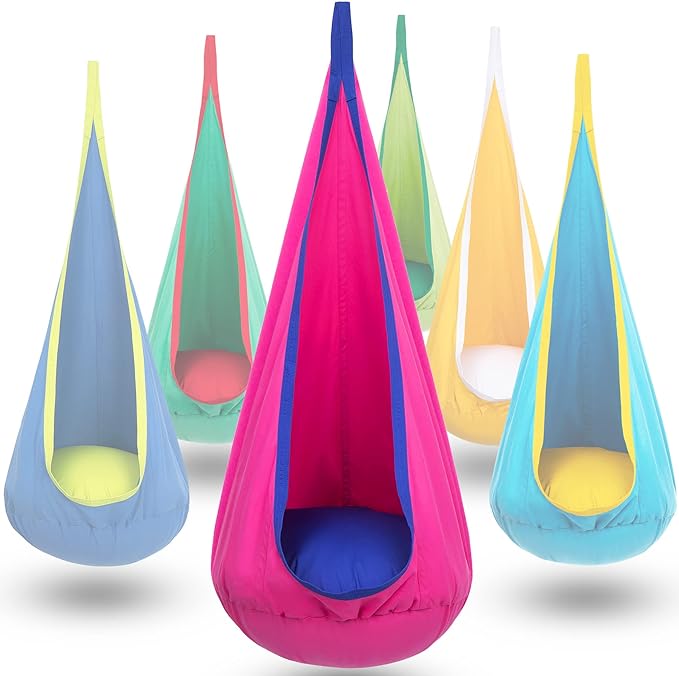 Schwebesitz-Hängesack für Kinder ab 6 Jahren – Outdoor & Indoor geeignet