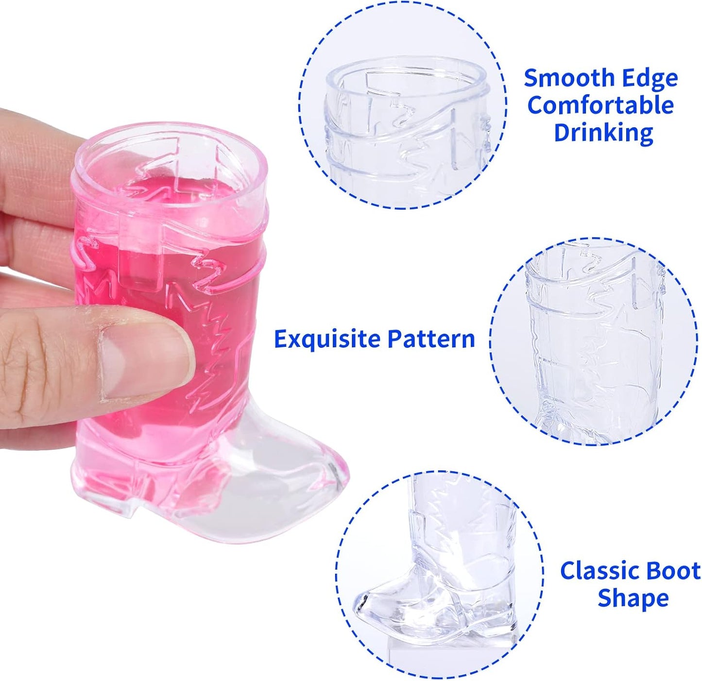 Cowboy Boot Shotgläser (30er-Set, 30 ml) – BootsProst Oktoberfest 2026