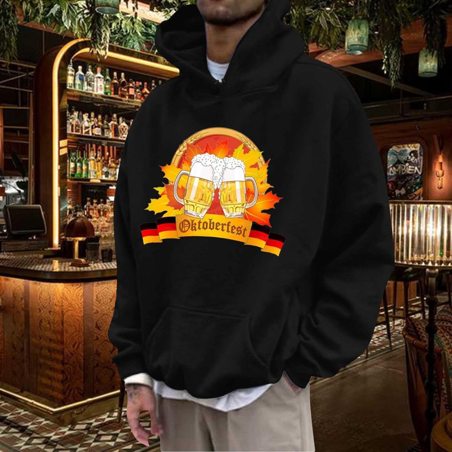 Herren Loose Fit Hoodie – Florian Oktoberfest 2026