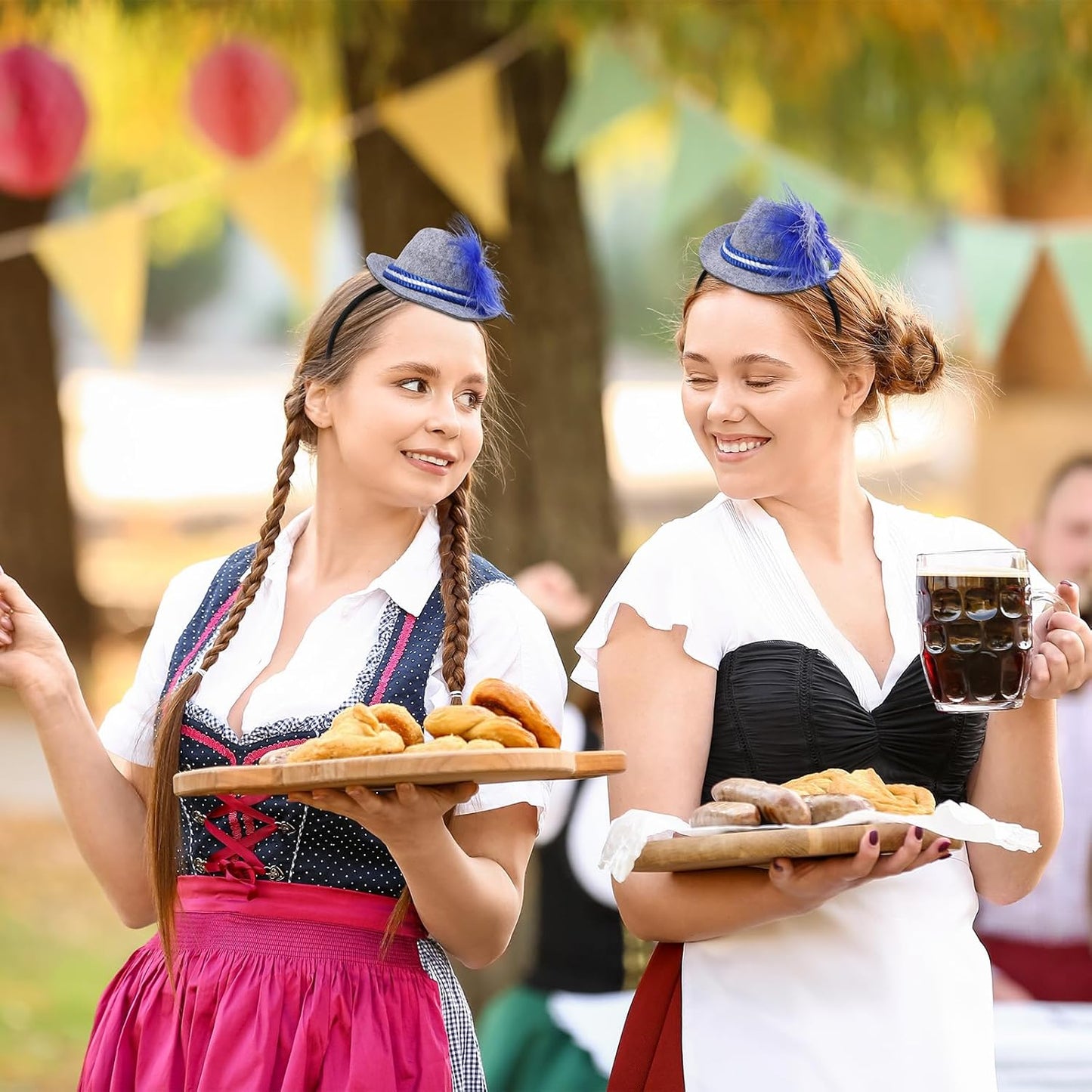 Mini-Trachtenhüte im 3er-Set – WiesnCharme Oktoberfest 2026