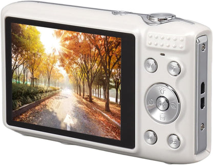 4K Kompakte Digitalkamera mit 58MP Fotos und 16-fachem Zoom – Lumora