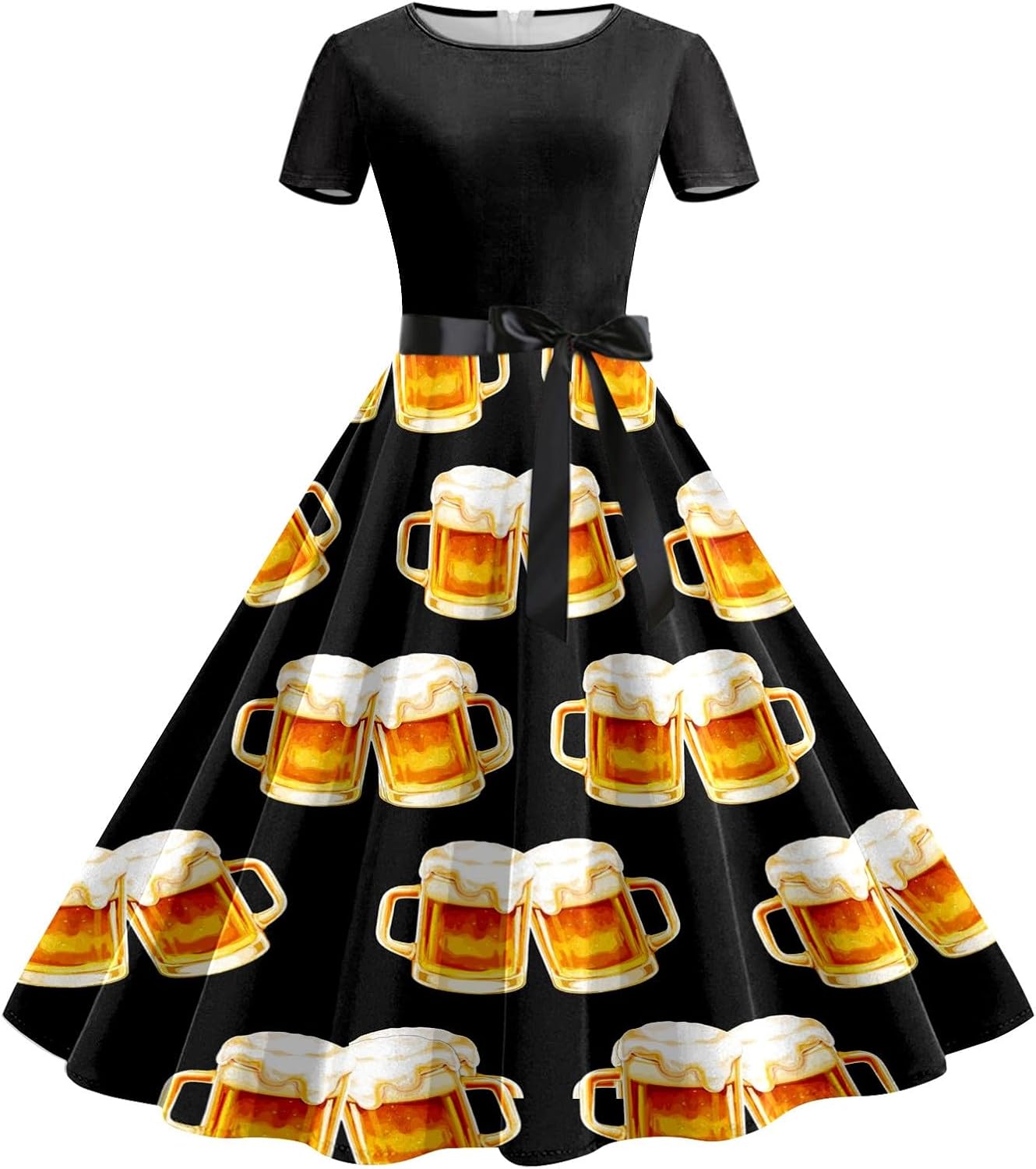 Bierkrug-Kleid mit Taillenband – Lena Oktoberfest 2026
