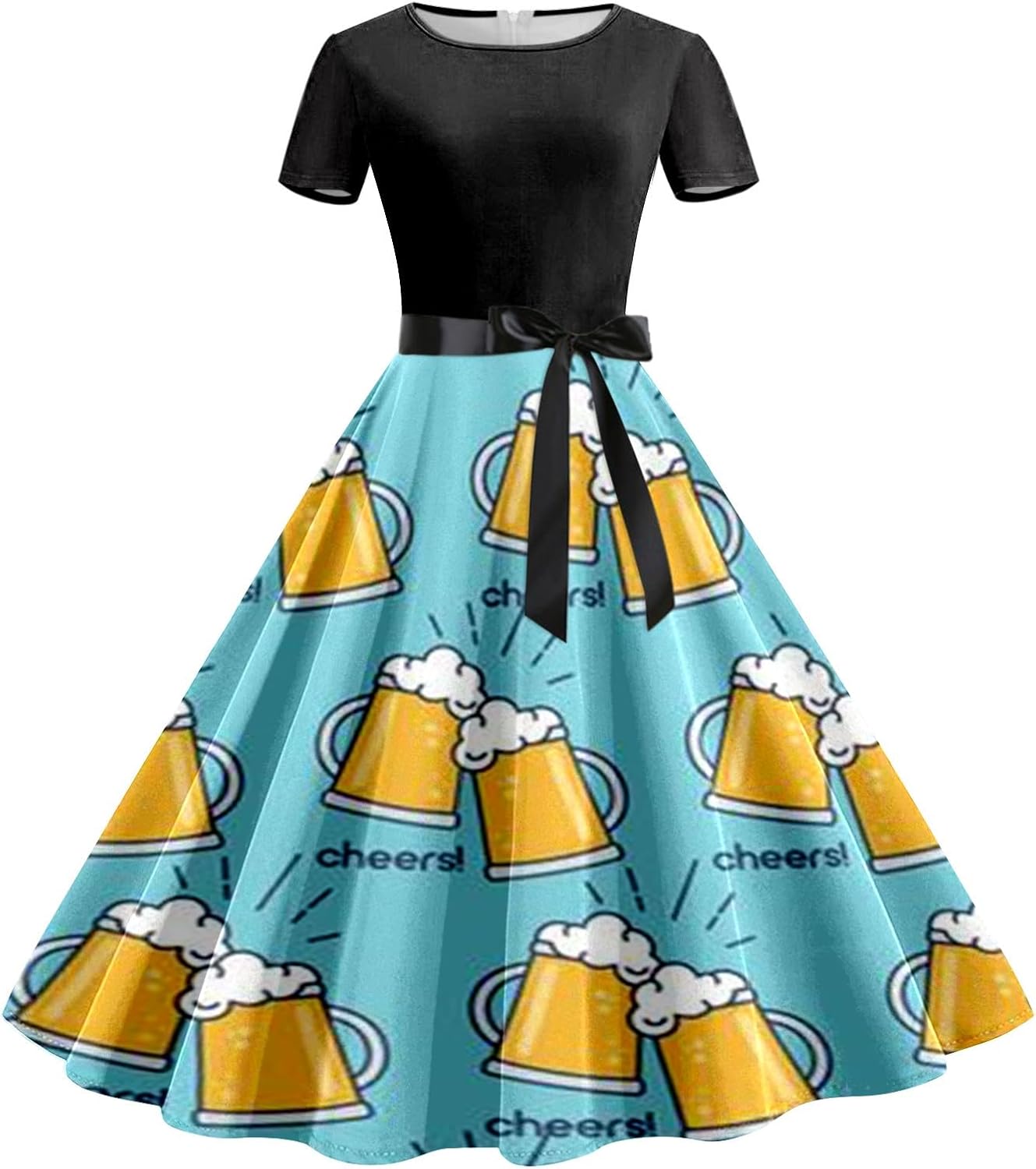 Bierkrug-Kleid mit Taillenband – Lena Oktoberfest 2026