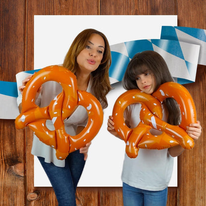 Aufblasbare Brezn im 3er-Set – GaudiBreze Oktoberfest 2026