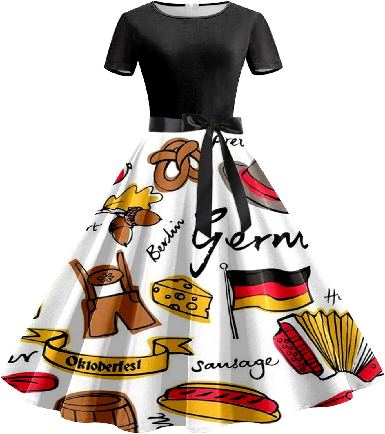 Bierkrug-Kleid mit Taillenband – Lena Oktoberfest 2026