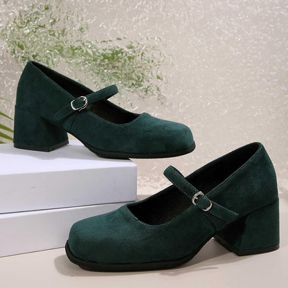 Wildleder Pumps mit Schnalle – Lena Oktoberfest 2026