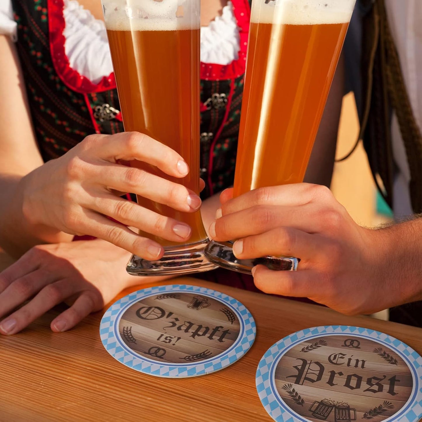 Bierdeckel im 48er-Set – ProstZeit Oktoberfest 2026