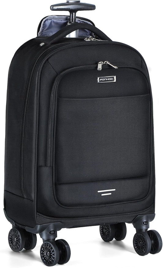 30L Rollrucksack für Laptops mit 4 Spinner-Rädern und wasserabweisendem Design