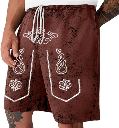 Herren-Shorts mit Used-Look & Oktoberfest-Print – SeppShorts Oktoberfest 2026