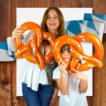 Aufblasbare Brezn im 3er-Set – GaudiBreze Oktoberfest 2026