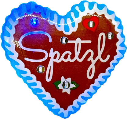 LED Lebkuchenherz Pins (4er-Set) – HerzGaudi Oktoberfest 2026