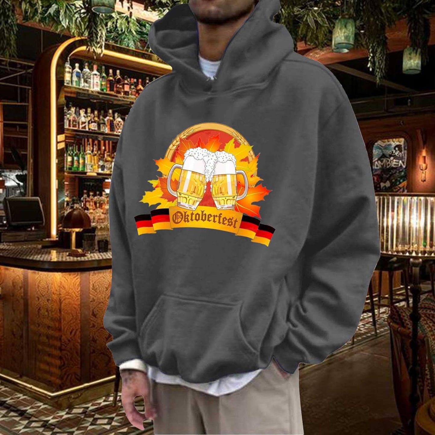 Herren Loose Fit Hoodie – Florian Oktoberfest 2026