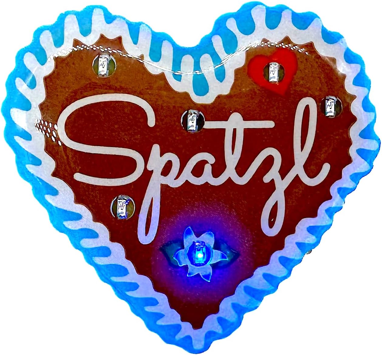 LED Lebkuchenherz Pins (4er-Set) – HerzGaudi Oktoberfest 2026
