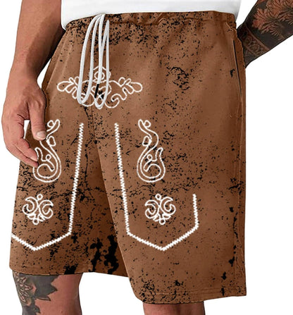 Herren-Shorts mit Used-Look & Oktoberfest-Print – SeppShorts Oktoberfest 2026