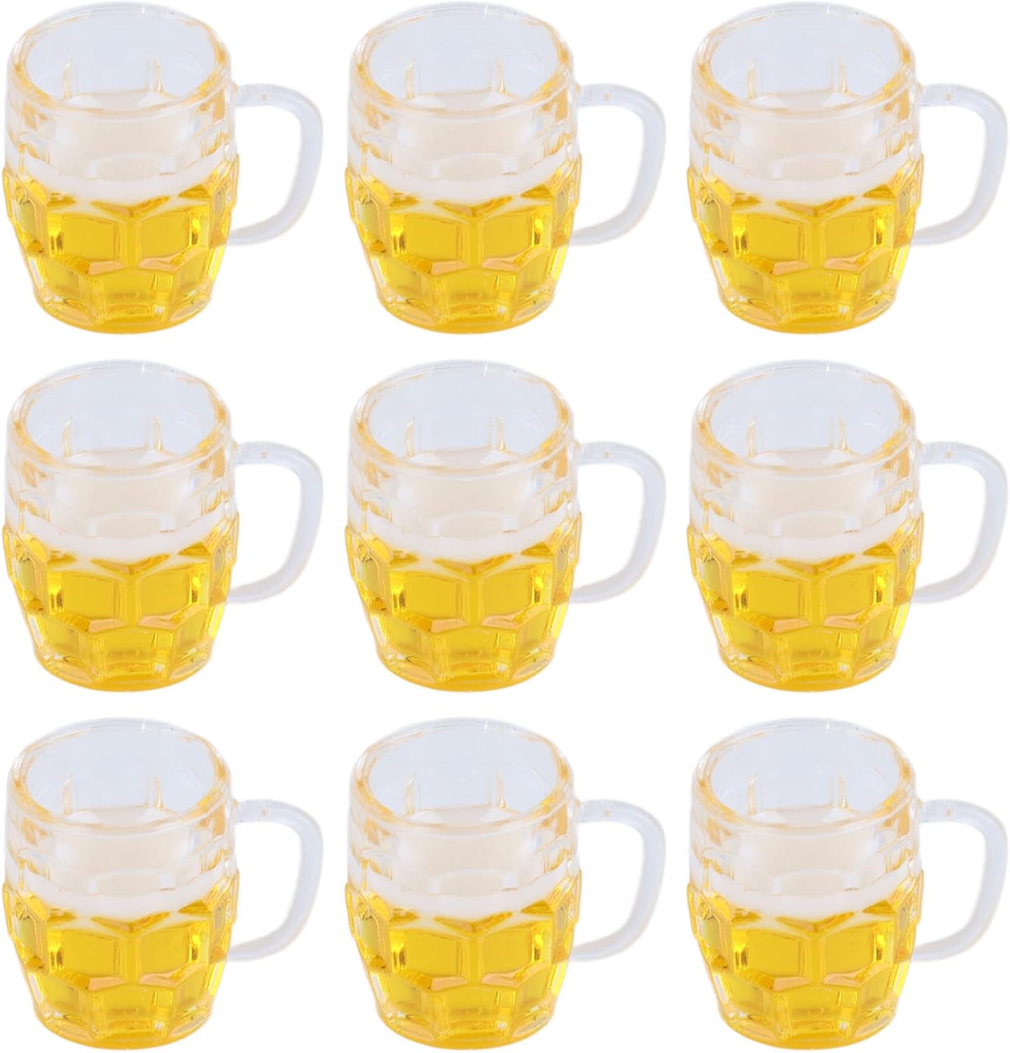 Mini Bierkrüge (12er-Set, Harz) – DekoProst Oktoberfest 2026