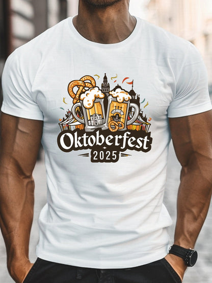 Herren Kurzarm T-Shirt – Hopfen Oktoberfest 2026