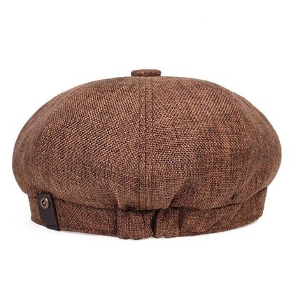 Herbstliche Retro-Herrenkappe – Alfie
