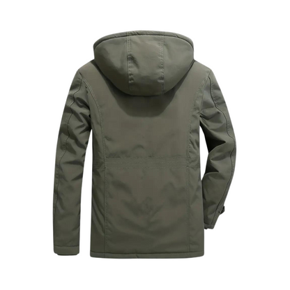Herren Outdoorjacke gefüttert | Wasserdicht & winddicht – Kaspar