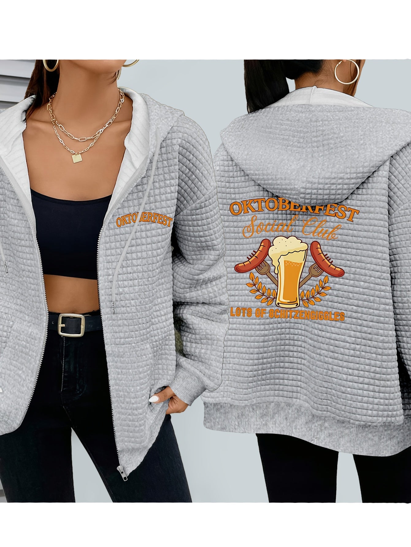 Gemütlicher Damen Hoodie – Amalia Oktoberfest 2026