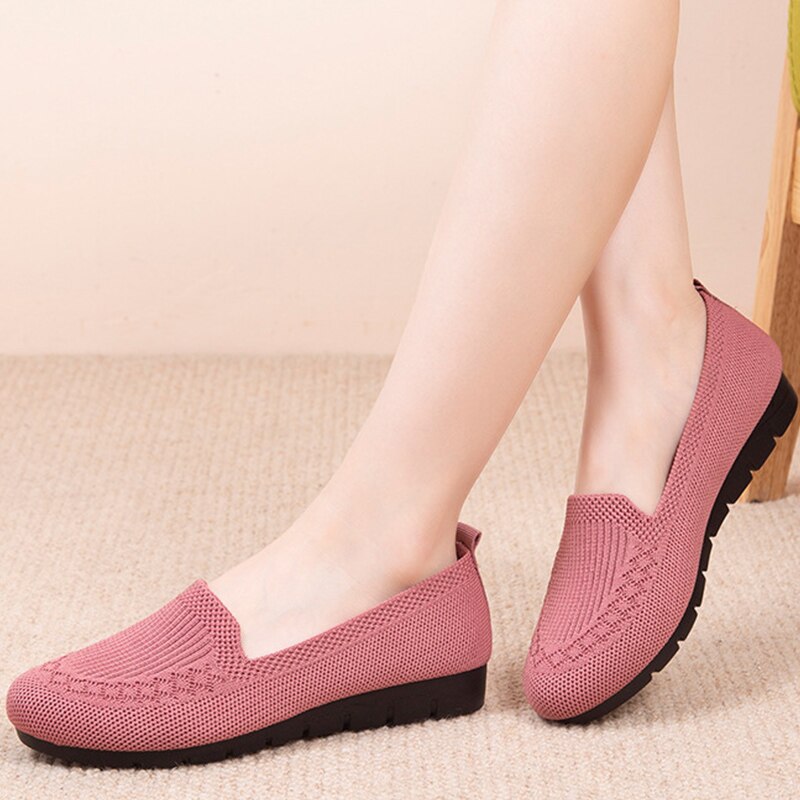 Bequeme & Atmungsaktive Damen Slip-On Herbstschuhe mit Fußgewölbestütze – Leona