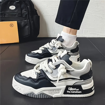 Chunky Herren Streetwear Sneaker mit Profilsohle & Komfortpolster – Kairo