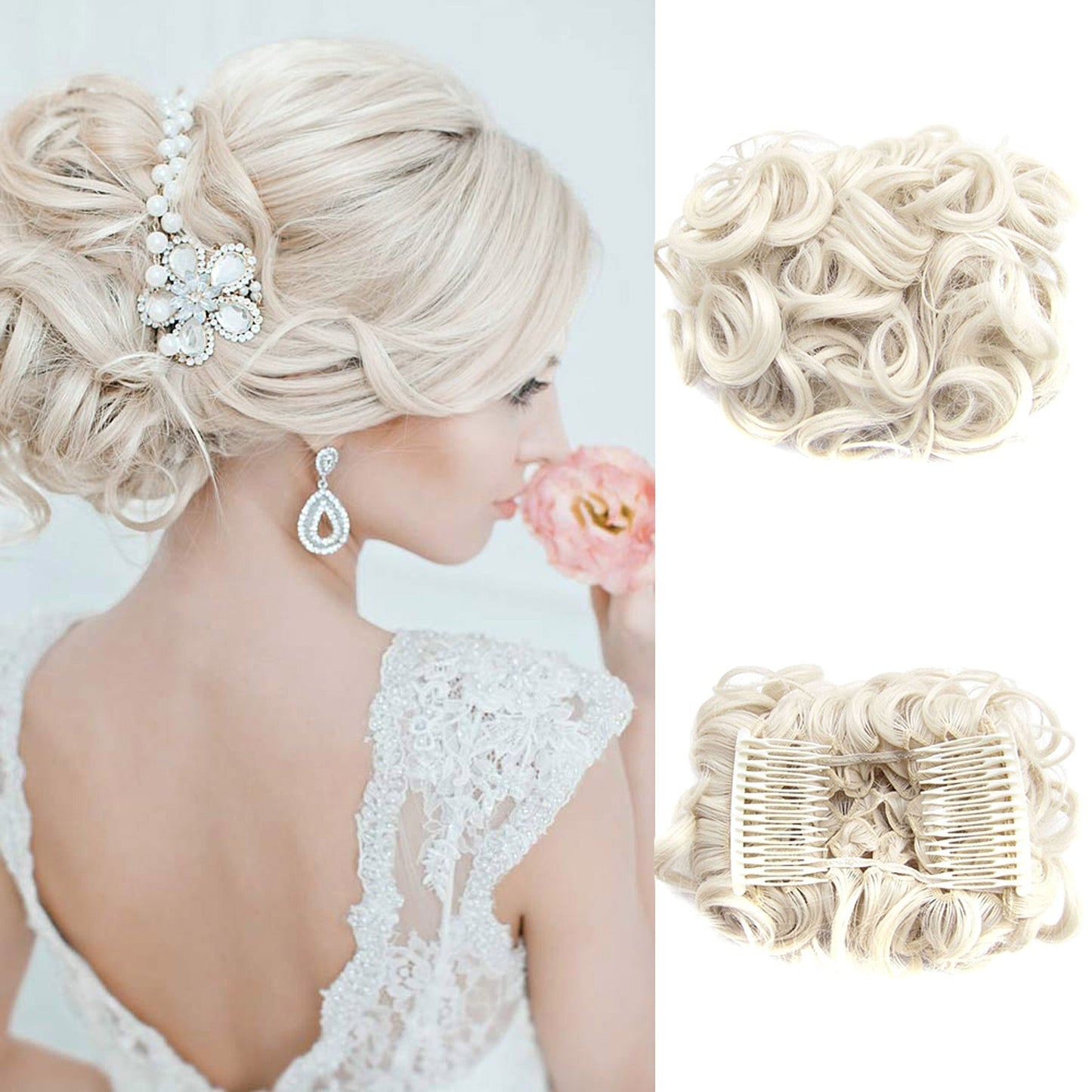 Krullende Knot Hairextension – FluffyFix