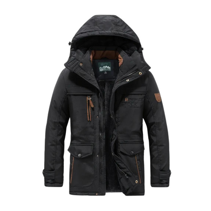 Herren Outdoorjacke gefüttert | Wasserdicht & winddicht – Kaspar