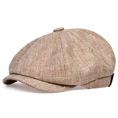 Herbstliche Retro-Herrenkappe – Alfie