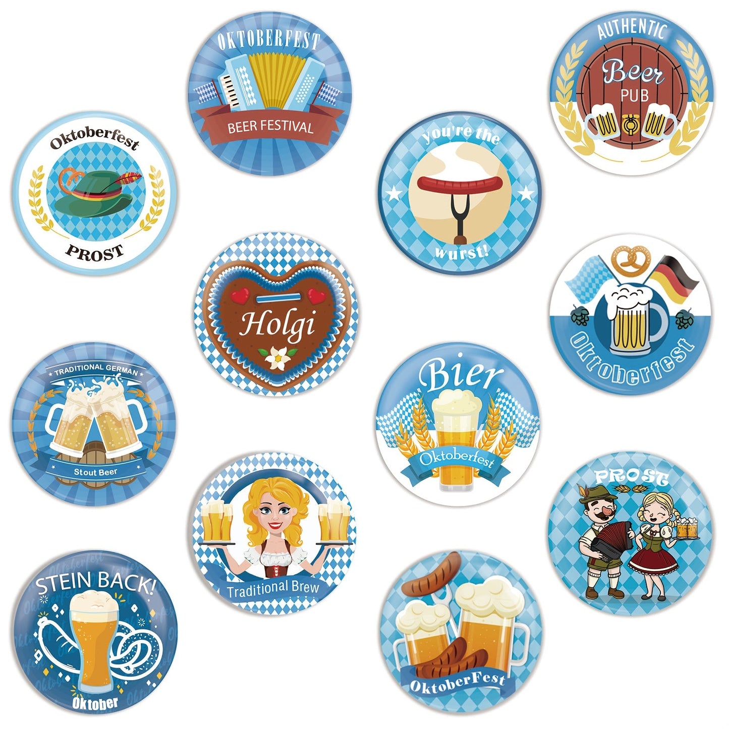 Oktoberfest Accessoires Set – BierSpaßSet Oktoberfest 2026
